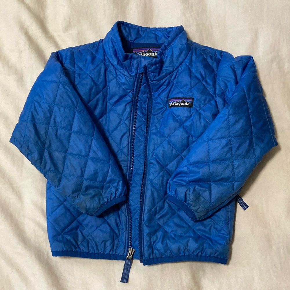 Patagonia Blue Nanopuff Quilted Jacket - 2T